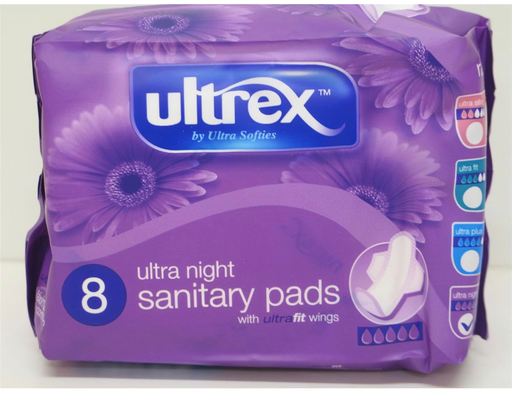 Ultrex ultra night sanitary pads