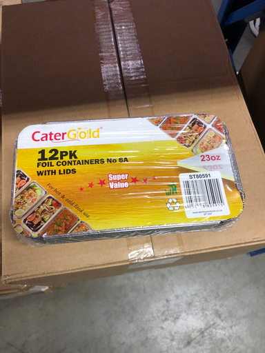 Foil containers 