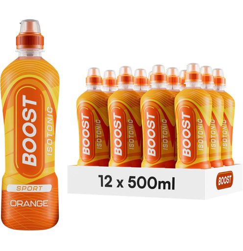 Boost Orange bottles